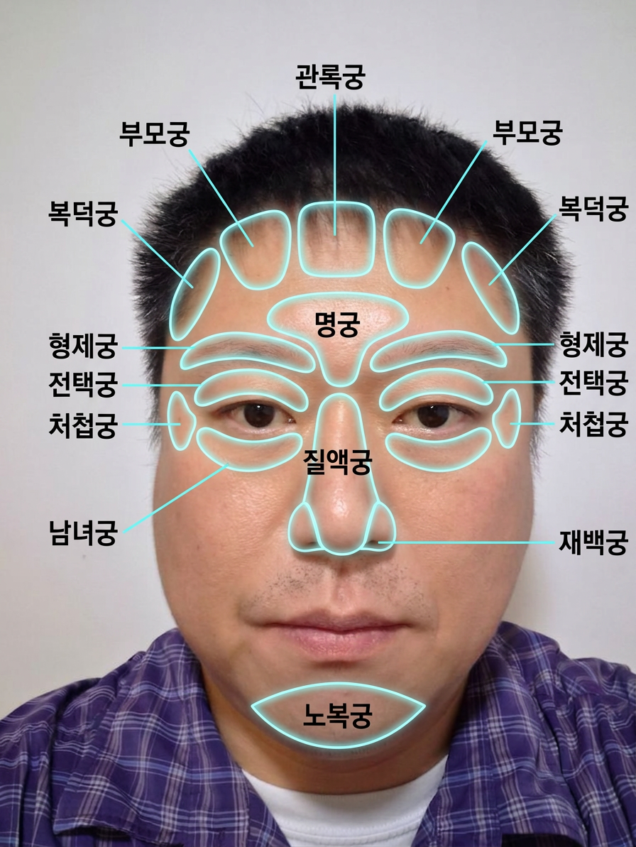관상 분석 사진
