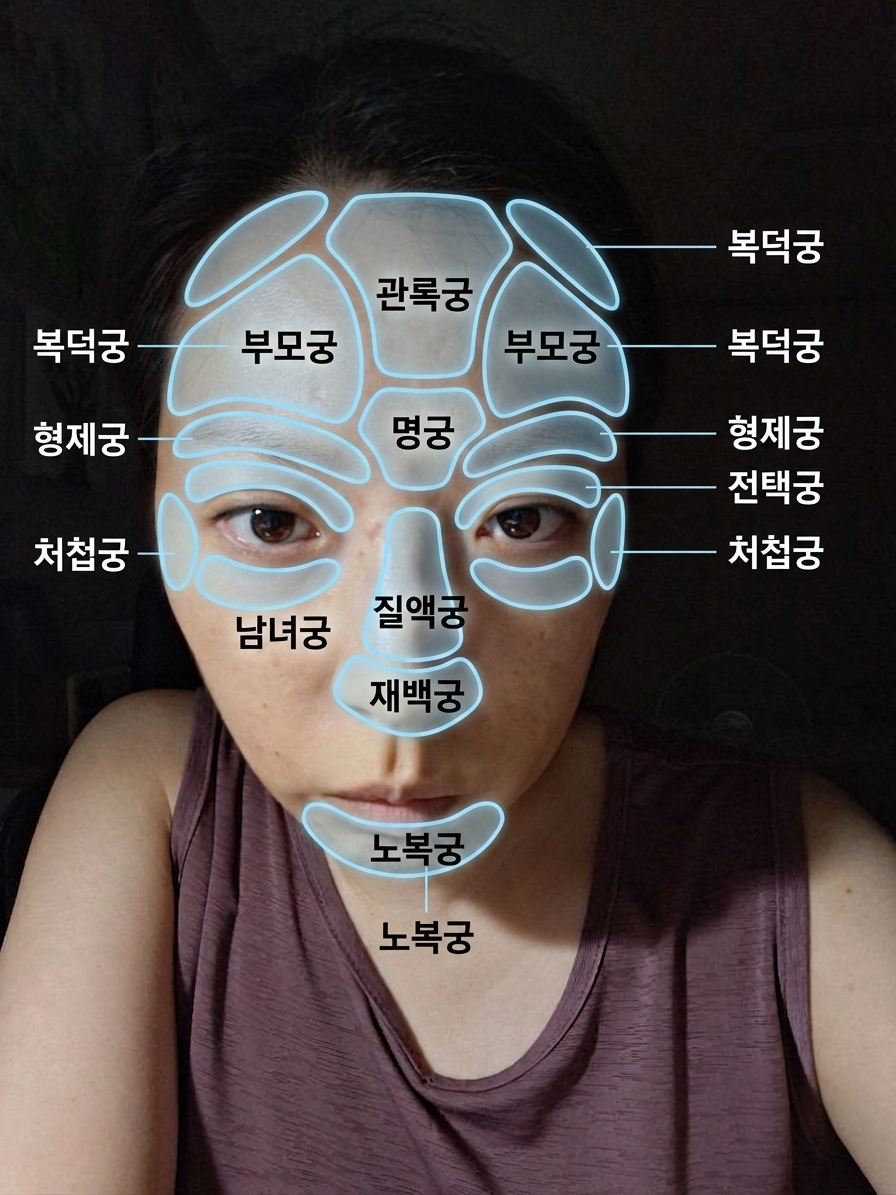 관상 분석 사진