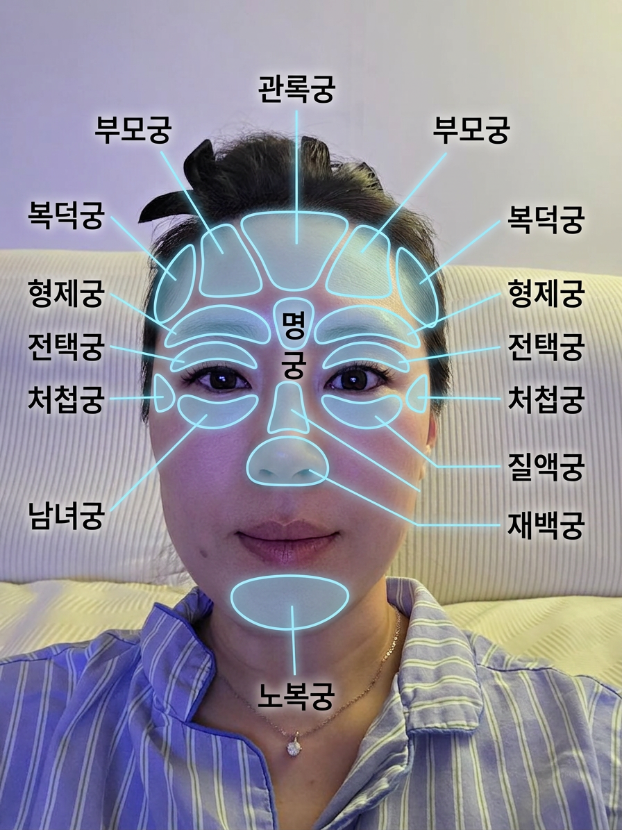 관상 분석 사진