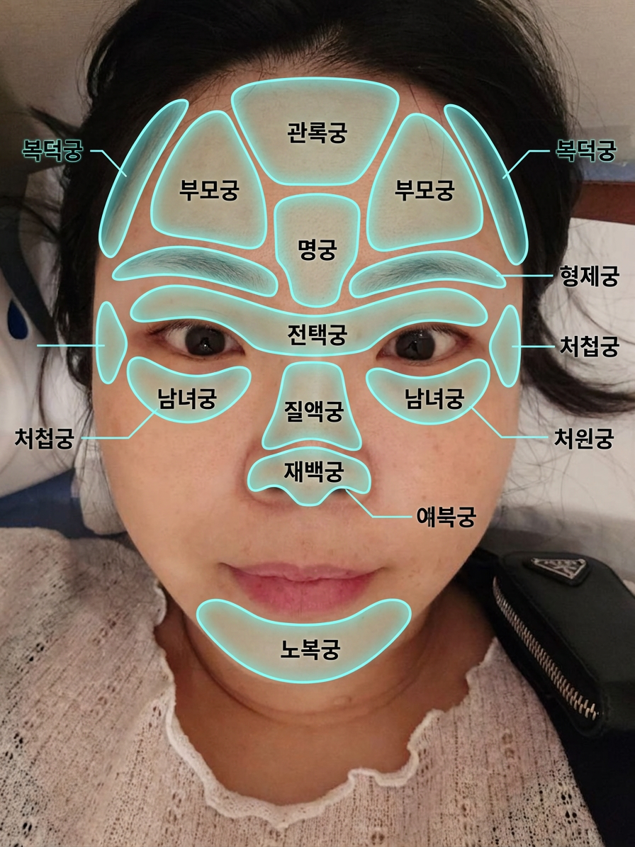 관상 분석 사진