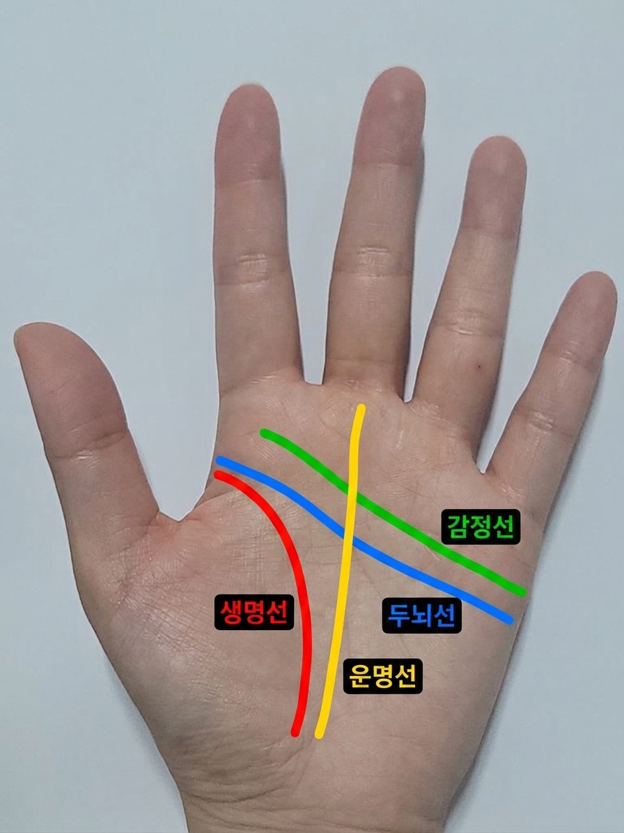 손금 분석 결과
